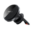 Choetech Choetech T204-F magnetic car holder with 15W wireless charging - black