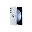 Karl Lagerfeld Karl Lagerfeld IML Karl&Choupette MagSafe case for Samsung Galaxy S24 - transpare