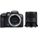 Canon EOS R10 + Sigma 18-50mm, black