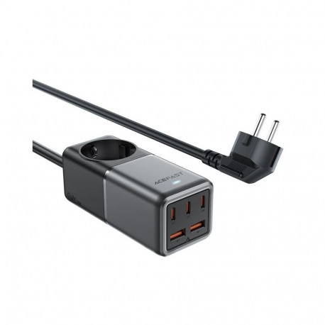 Acefast Acefast Z2 GaN 75W PD desktop charger 3x USB-C 2x USB-A - black and gray