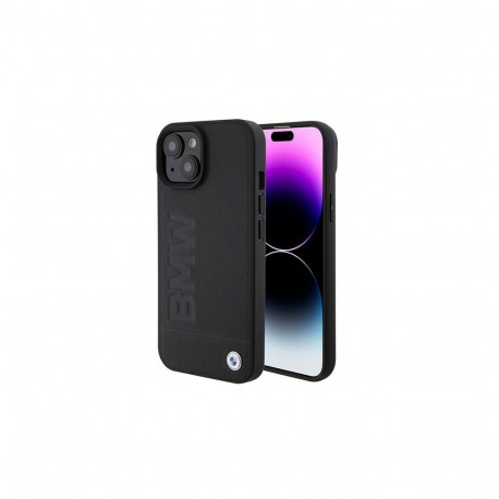 BMW BMW BMHMP15SSLLBK iPhone 15 6.1" black/black Magsafe hardcase Signature Logo Imprint