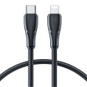 Joyroom Joyroom Surpass Series A11 Lightning /USB-C 20W 0.25 m cable - black