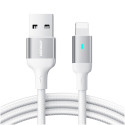 Joyroom Joyroom Extraordinary Series A10 USB-A / Lightning 2.4A cable 1.2 m - white