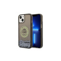 Karl Lagerfeld Karl Lagerfeld Liquid Glitter RSG case for iPhone 14 Plus - black