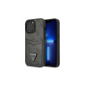 Guess Guess GUHCP13LP4TPK iPhone 13 Pro / 13 6.1" black/black hardcase 4G Triangle Logo Cardslot