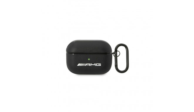 Mercedes-Benz AMG Leather Big Logo case for AirPods Pro - black