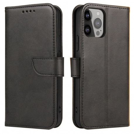 Hurtel Magnet Case case for Vivo V25 flip cover wallet stand black