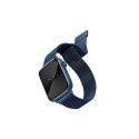 UNIQ Uniq Dante Stainless Steel Strap for Apple Watch 1/2/3/4/5/6/7/8/SE/SE2 42/44/45mm - Blue