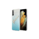 Guess Guess GUHCS21MPCUGLSBL S21+ G996 blue/blue hardcase Glitter Gradient Script