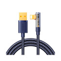 Joyroom Joyroom Gaming Cable S-UL012A6 Lightning (angled) / USB-A (straight) 2.4A 1.2 m - blue
