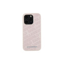 Karl Lagerfeld Karl Lagerfeld Quilted K Pattern case for iPhone 15 Plus / 14 Plus - pink