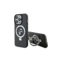 Karl Lagerfeld Karl Lagerfeld KLHMP15XHMRSKCK iPhone 15 Pro Max 6.7" black/black hardcase Ring Stand