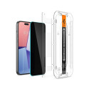 Spigen Spigen Glas.tR EZ Fit Privacy Tempered Glass for iPhone 15 Plus