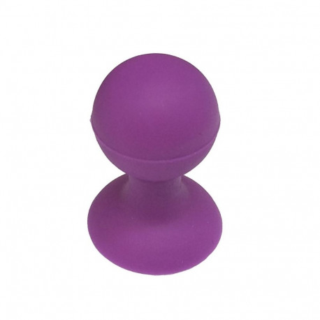 Hurtel Phone holder with a round head - purple