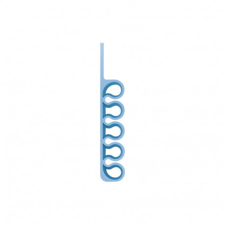 Hurtel Silicone office organizer - blue