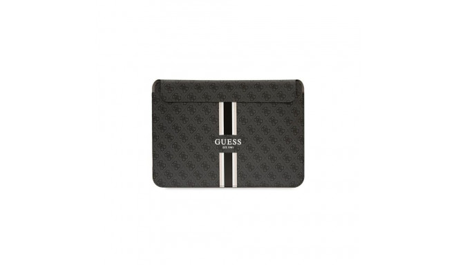 Guess Guess 4G Printed Stripes cover for a 16" laptop - black