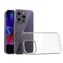 Hurtel iPhone 15 Pro case from the Ultra Clear series in transparent color