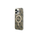 Guess Guess GUHMP14XH4STW iPhone 14 Pro Max 6.7" brown/brown hardcase 4G MagSafe