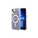 Guess Guess 4G MagSafe case for iPhone 14 - purple