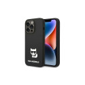 Karl Lagerfeld Karl Lagerfeld KLHCP14XSLCTBK iPhone 14 Pro Max 6.7 "hardcase black / black Silicone 