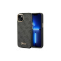 Guess Guess GUHCP14MHG4SHK iPhone 14 Plus 6.7 "black / black hard case 4G Vintage Gold Logo
