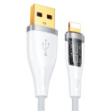 Joyroom Joyroom Star-Cloud Series A3 USB-A / Lightning Cable 2.4A 1.2m with Smart Switch - White
