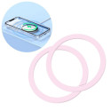 Joyroom Joyroom set of metal magnetic rings for smartphone 2 pcs. pink (JR-Mag-M3)