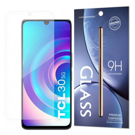 Hurtel Tempered Glass 9H TCL 30 5G tempered glass (packaging envelope)