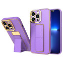 Hurtel New Kickstand Case case for iPhone 12 Pro with stand purple