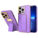 Hurtel New Kickstand Case case for iPhone 12 with stand purple