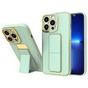 Hurtel New Kickstand Case case for iPhone 13 Pro Max with stand green