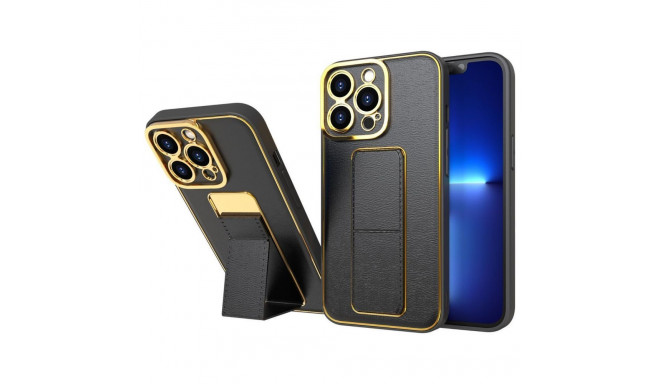Hurtel New Kickstand Case case for iPhone 13 Pro with stand black