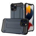 Hurtel Hybrid Armor case for iPhone 14 Pro Max armored hybrid cover blue