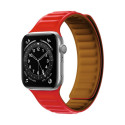 Hurtel Magnetic Strap Magnetic Strap Bracelet for Apple Watch 42 / 44 mm - Red