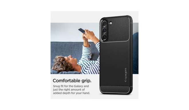 Spigen Spigen Rugged Armor Case for Samsung Galaxy S22 - Matte Black