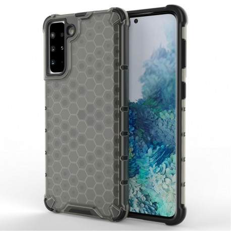 Hurtel Honeycomb case armored cover with a gel frame for Samsung Galaxy S22 + (S22 Plus) black