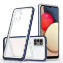 Hurtel Clear 3in1 case for Samsung Galaxy A03s (166) frame gel cover blue