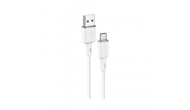 Acefast Acefast USB cable - USB Type C 1.2m, 3A white (C2-04 white)