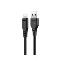 Acefast Acefast cable MFI USB - Lightning 1.2m, 2.4A black (C3-02 black)