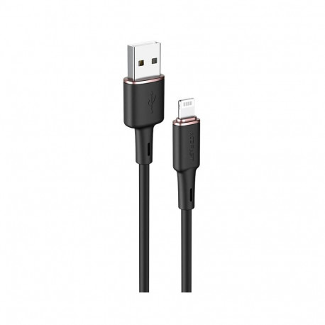 Acefast Acefast cable MFI USB - Lightning 1.2m, 2.4A black (C2-02 black)