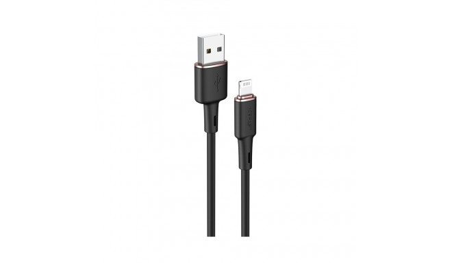 Acefast Acefast cable MFI USB - Lightning 1.2m, 2.4A black (C2-02 black)