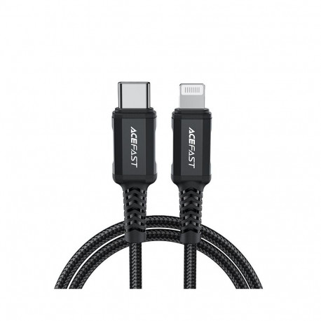 Acefast Acefast C4-01 Lightning - USB-C PD cable 30W 3A 480Mb/s 1.8m - black