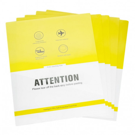 Hurtel 20 pcs. Hydrogel foil for the tablet, self-healing for cutting with a plotter (29 cm x 22.5 c