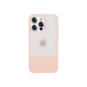 Kingxbar Kingxbar Plain Series case cover for iPhone 13 Pro Max silicone cover pink