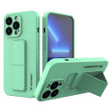 Wozinsky Wozinsky Kickstand Case silicone case with stand for iPhone 13 mini mint