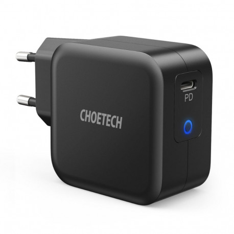 Choetech Choetech GaN USB Type C wall charger 61W Power Delivery black (Q6006)