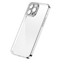 Joyroom Joyroom Chery Mirror Case Cover for iPhone 13 Pro Metallic Frame Silver (JR-BP908 silver)