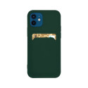 Hurtel Card Case Silicone Wallet Case with Card Slot Documents for Samsung Galaxy A72 4G Dark Green