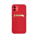 Hurtel Card Case Silicone Wallet Case With Card Slot Documents For Samsung Galaxy S21 + 5G (S21 Plus