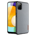 Dux Ducis Dux Ducis Fino case covered with nylon material for Samsung Galaxy A03s gray
